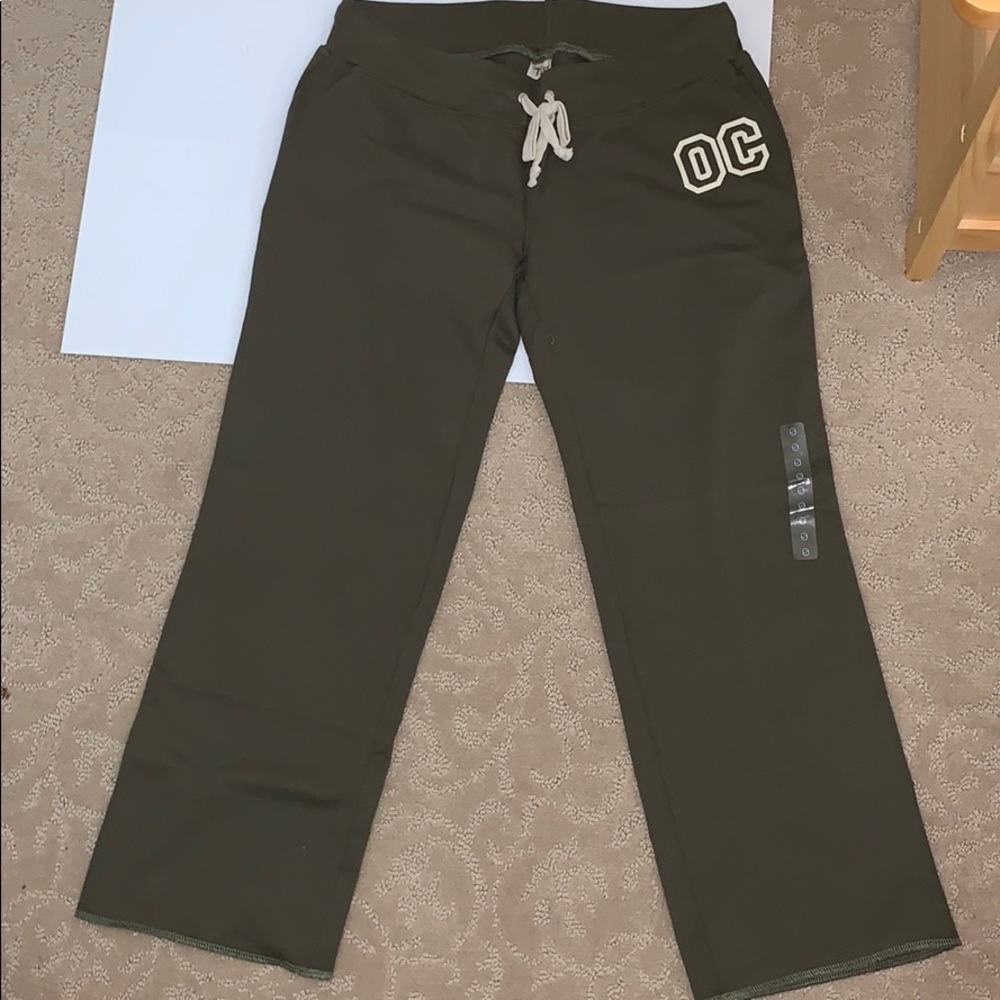 Pacsun Forest Green Orange County Capri Sweats
